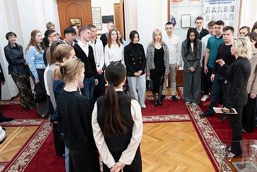 В Колонном зале голосовали студенты юракадемии